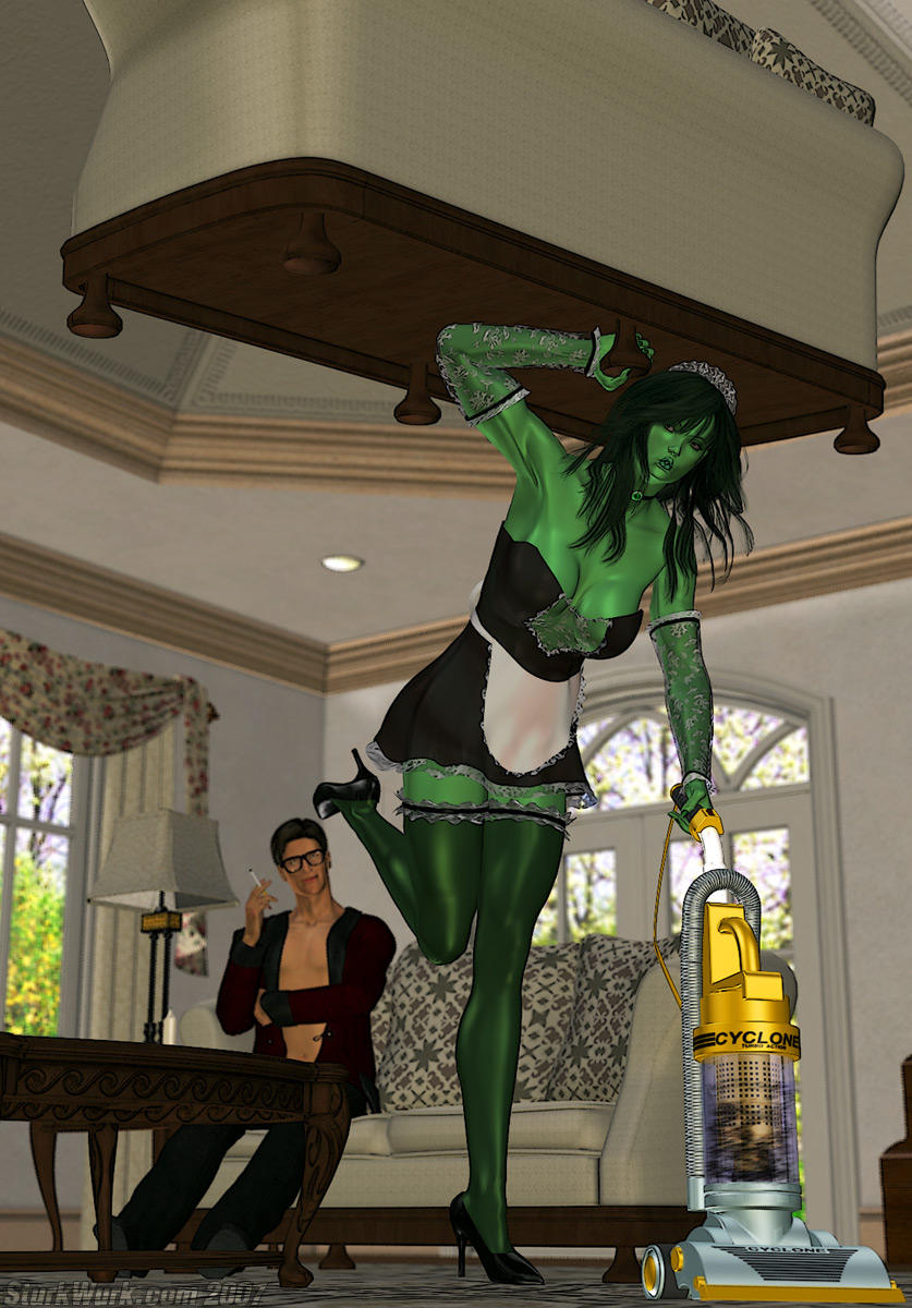 She hulk maid