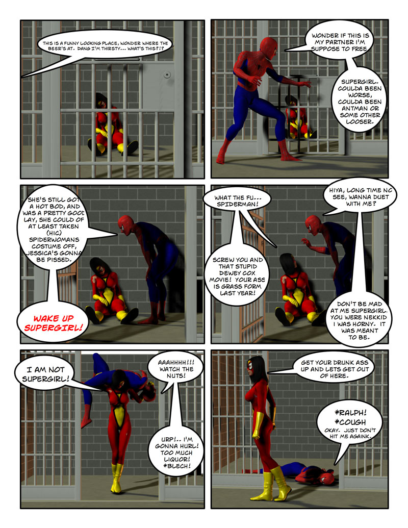 Smackdown Roune 3 Spidey Frees his Hostage