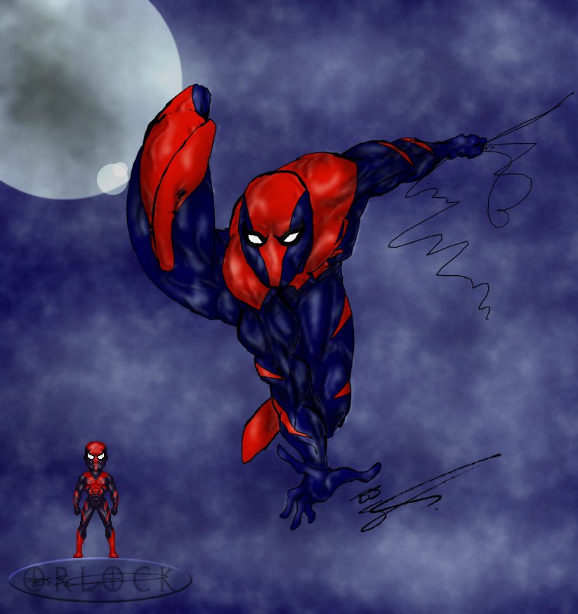 Redesign of Spidey's Outfit by Orlock