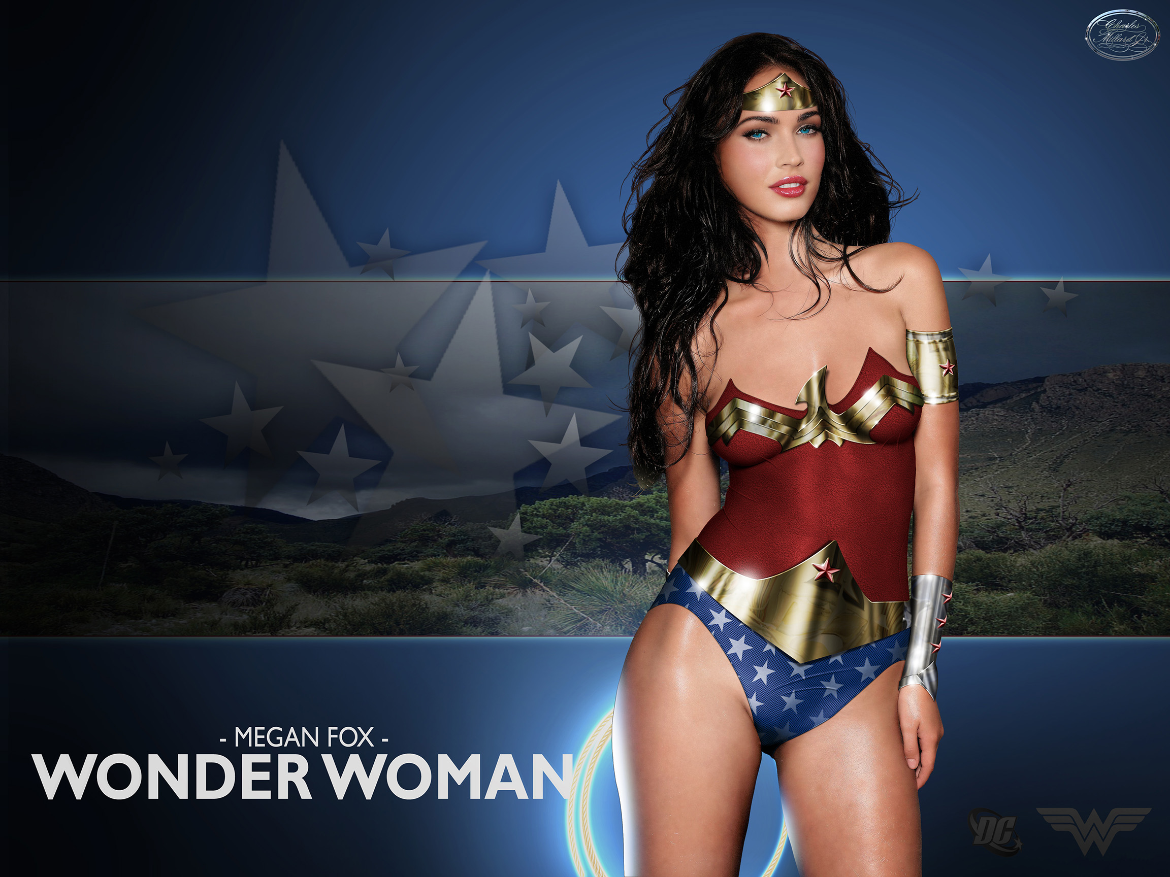 megan fox superwoman