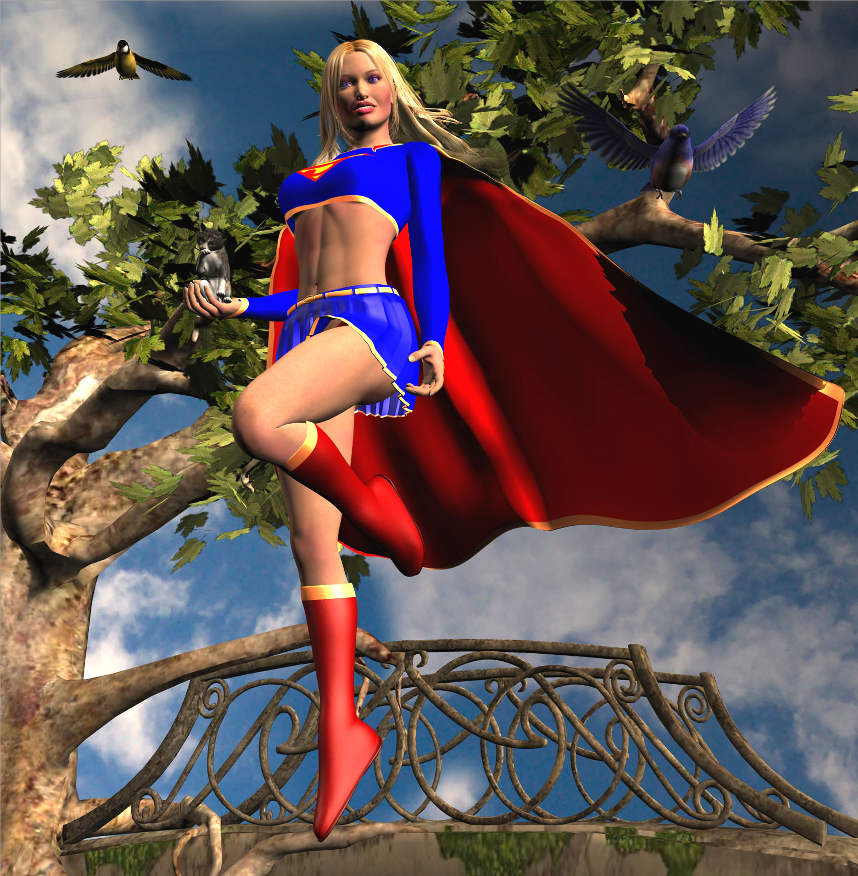 supergirl,the rescue