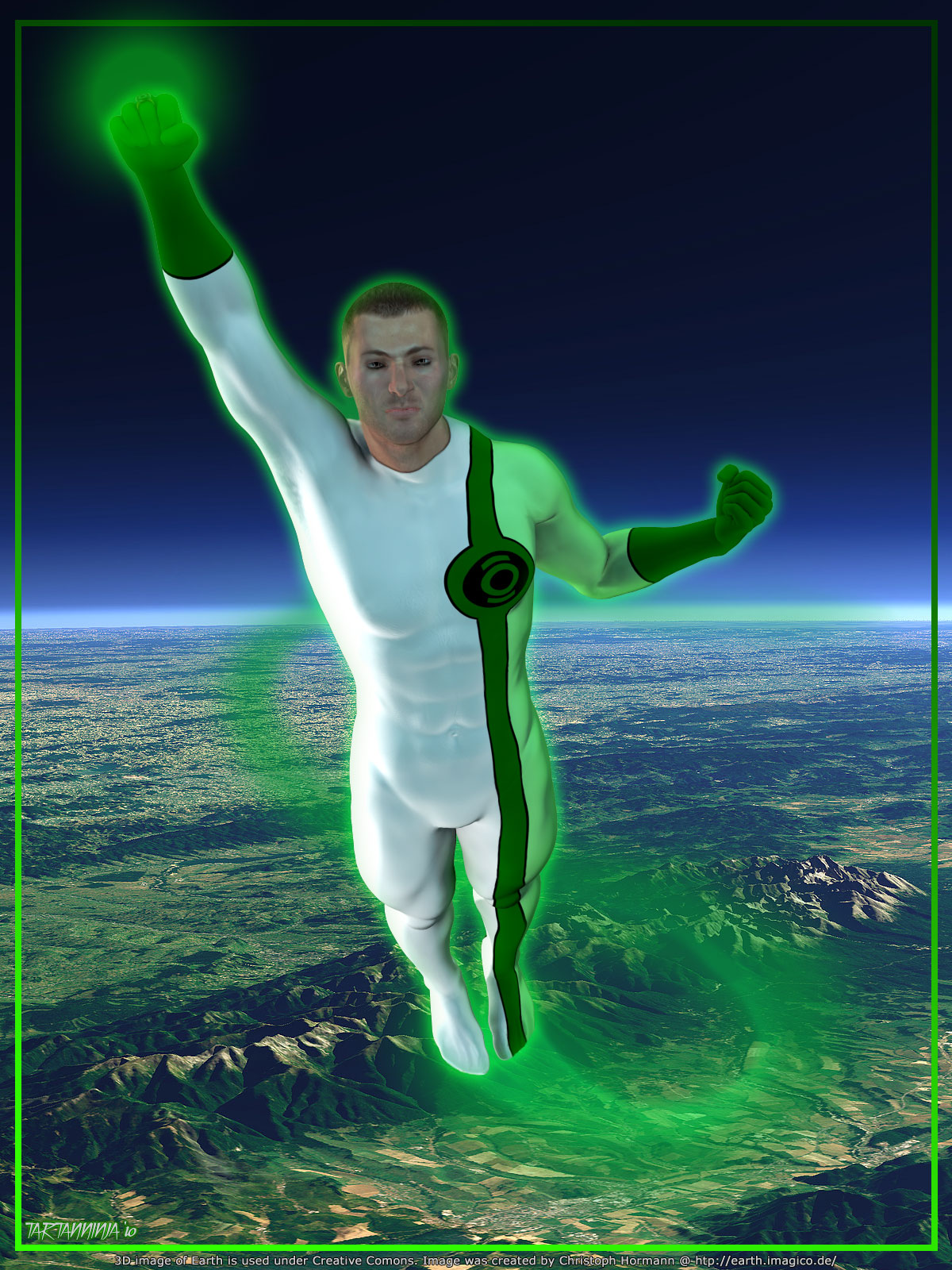 Rond Vidar - 30th Century Green Lantern