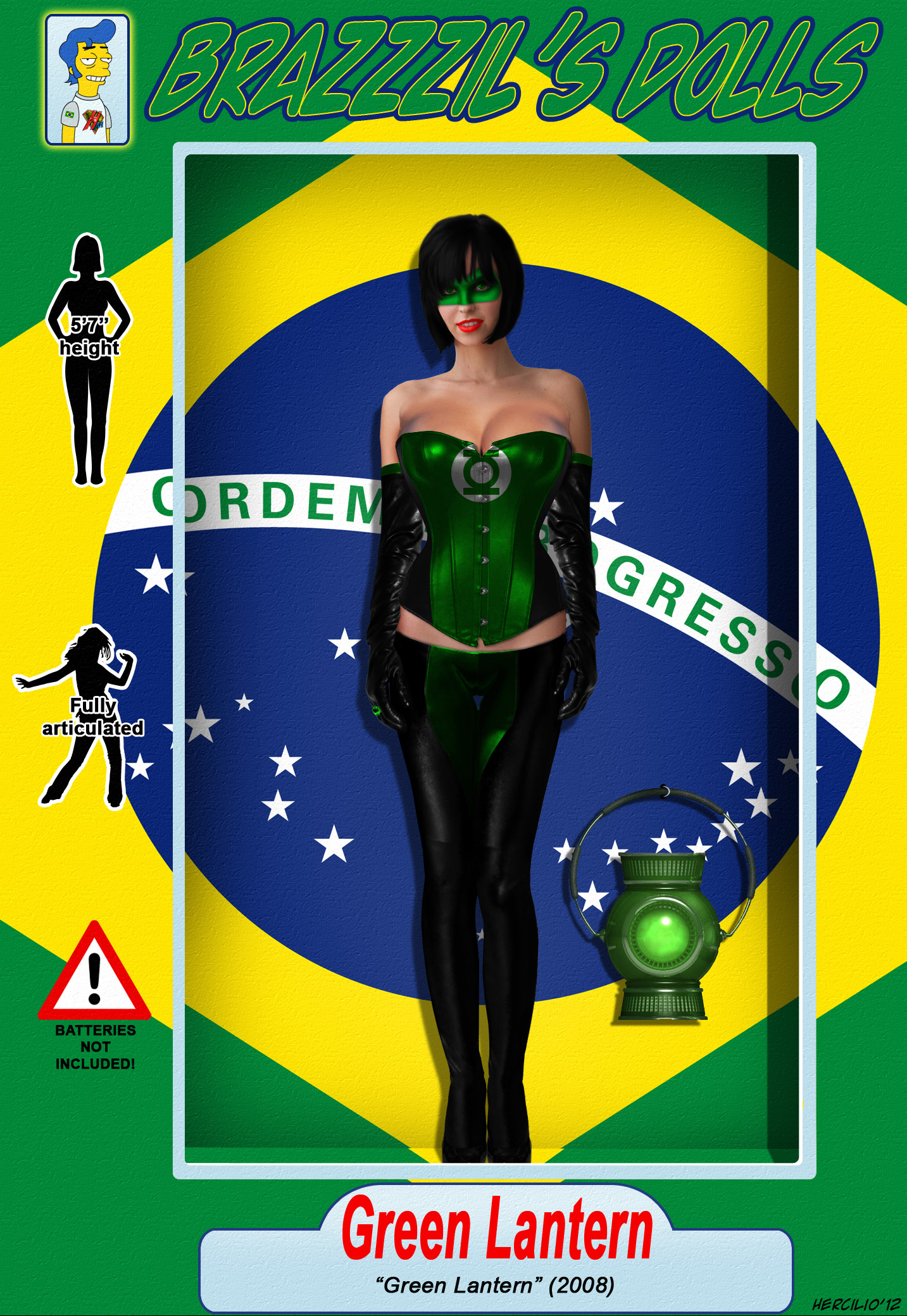 BRaZZZil's Dolls 6 - Green Lantern
