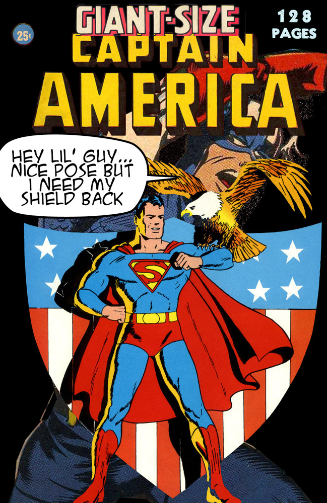 Cover Flip Challenge: Superman to Captain America