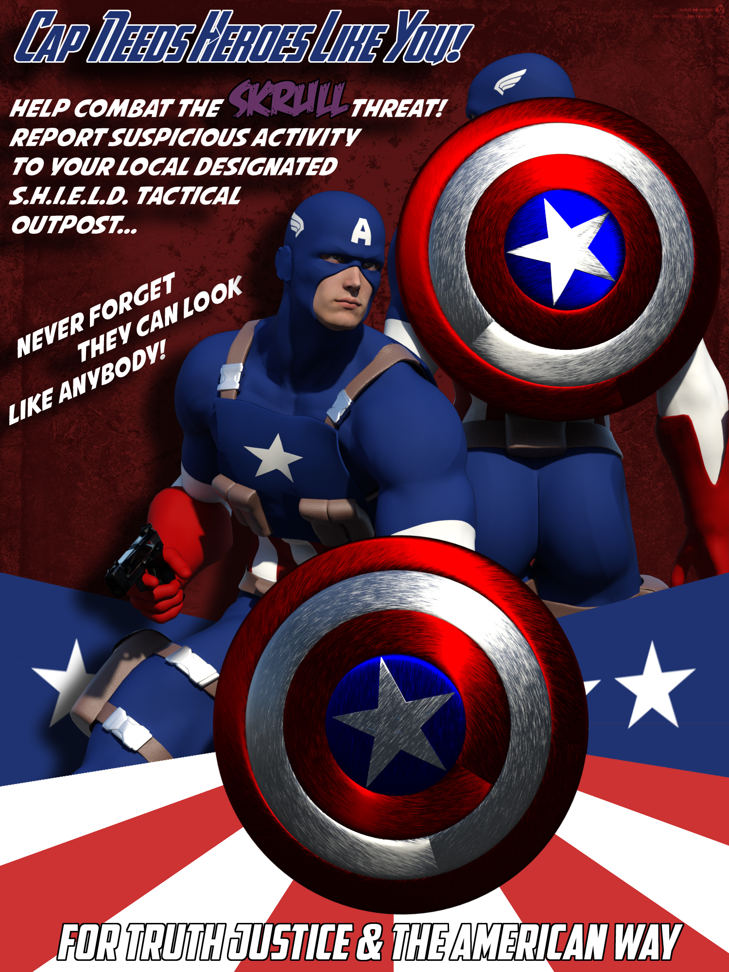 Cap Needs Heroes Like You!