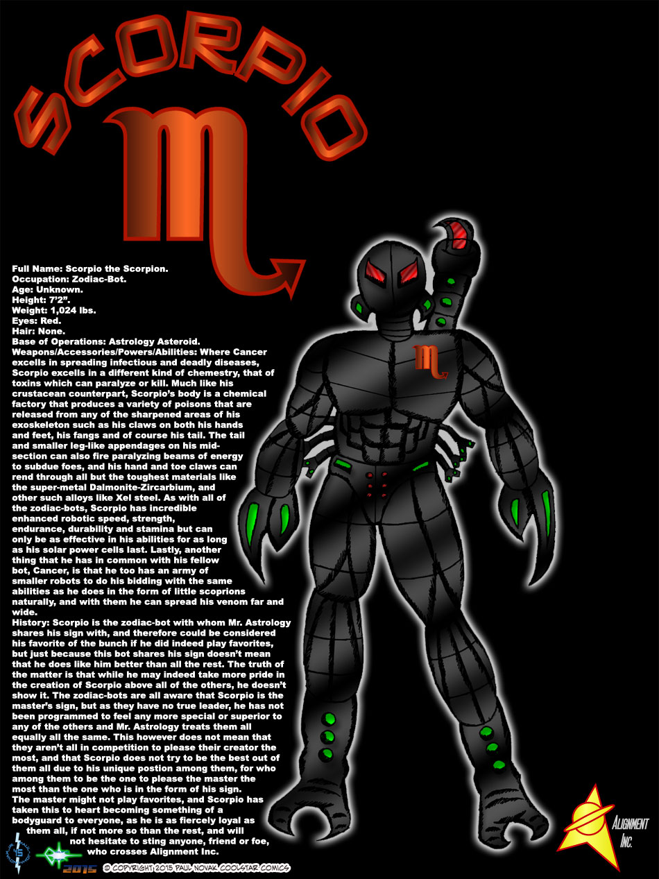 Zodiac Bot Scorpio