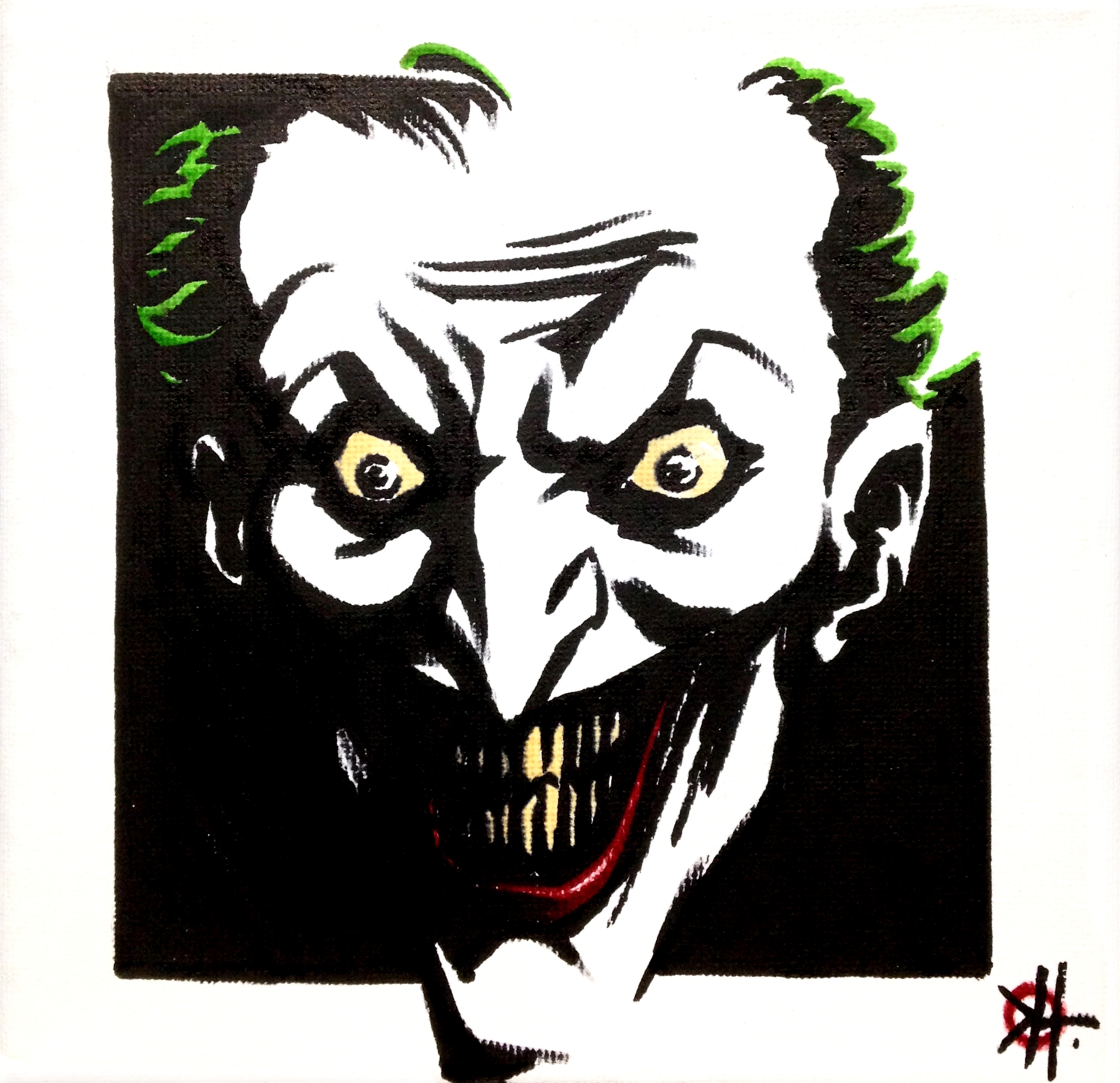 2015: Joker - MiniCanvas