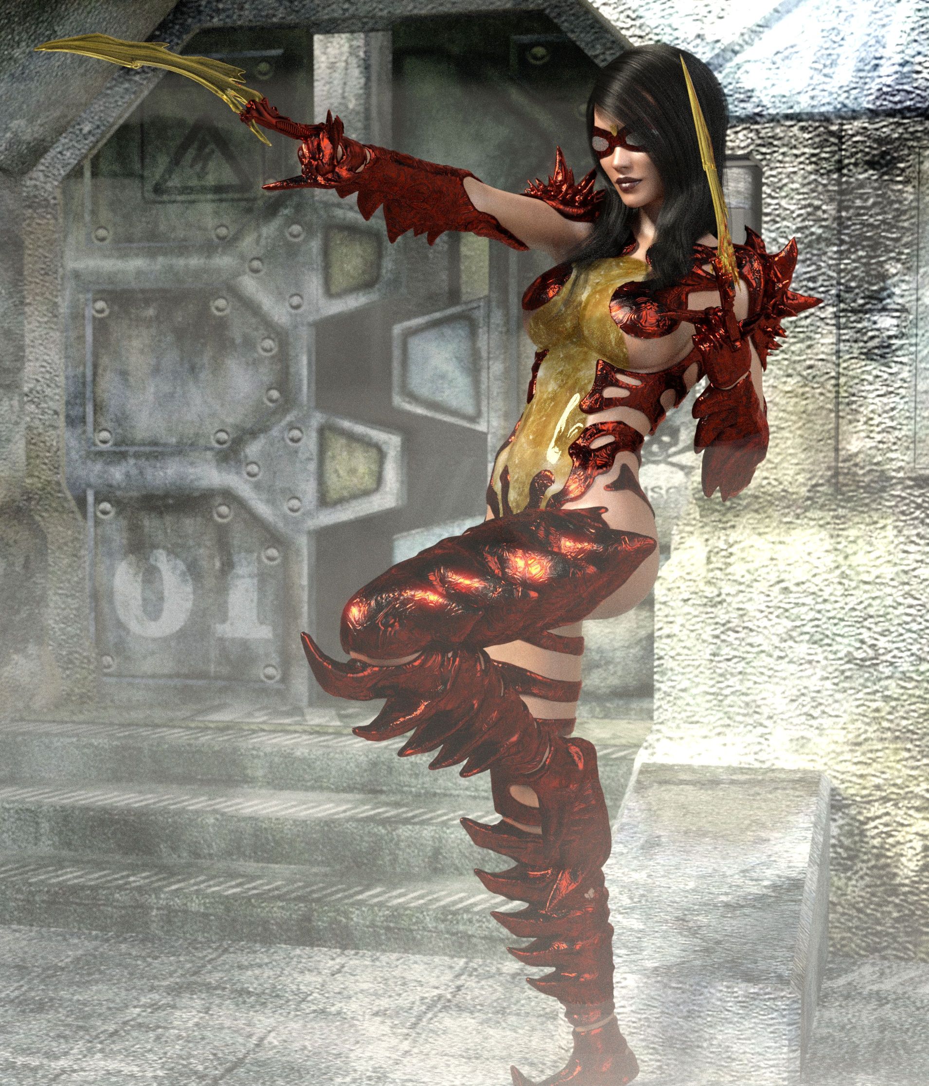 Lady Mix-A-LOT: Spider Woman/ Witchblade