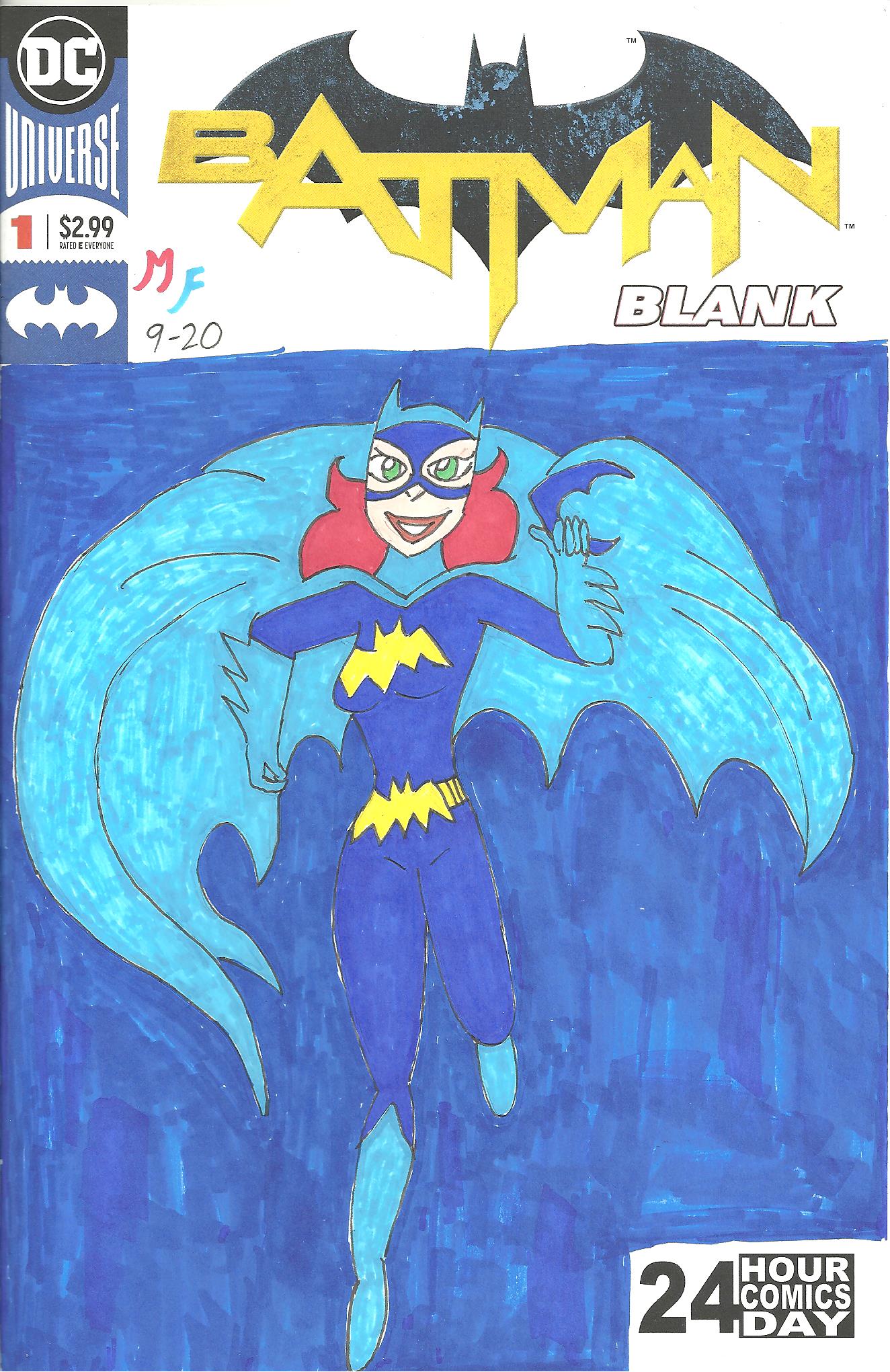 Batman #1 Batgirl comic cover