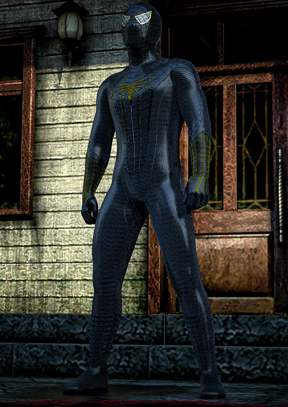Spiderman obsidian costume