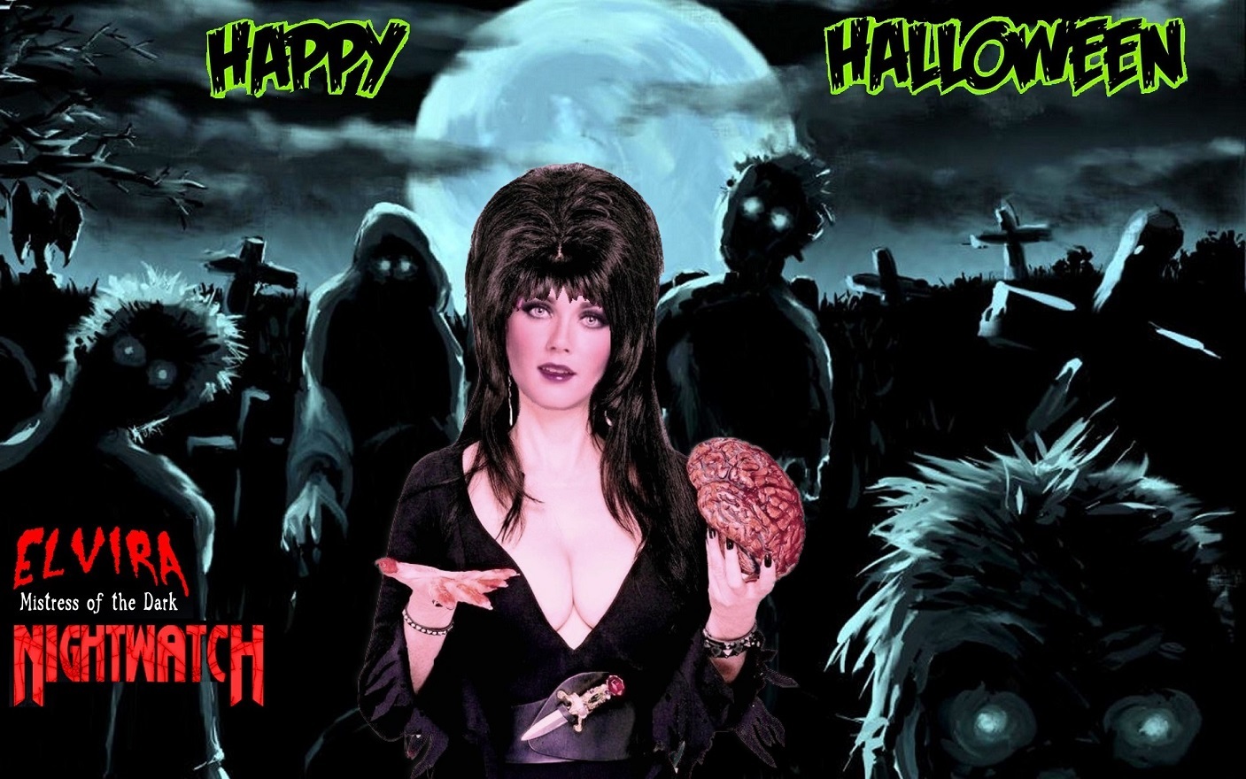Happy Halloween: Earth52 Elvira Nightwatch