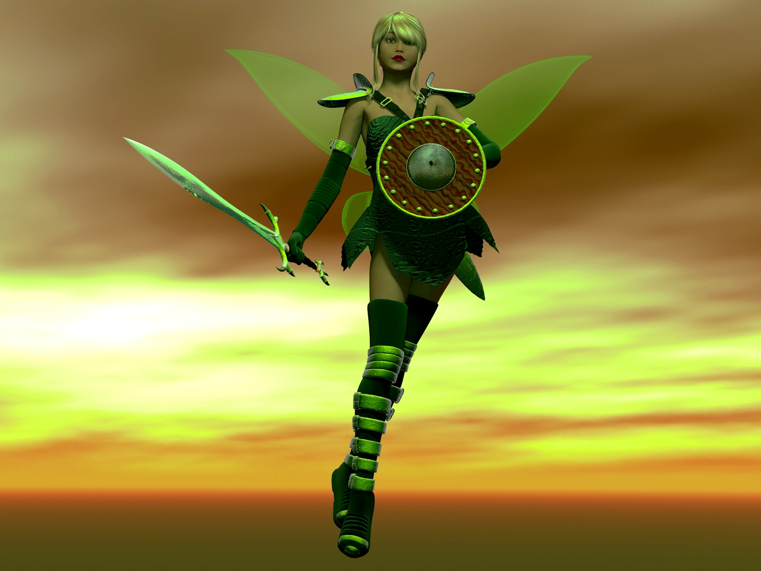 tinker bell the warrior