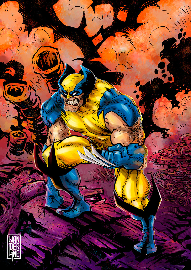 Wolverine - Digital Fan Art