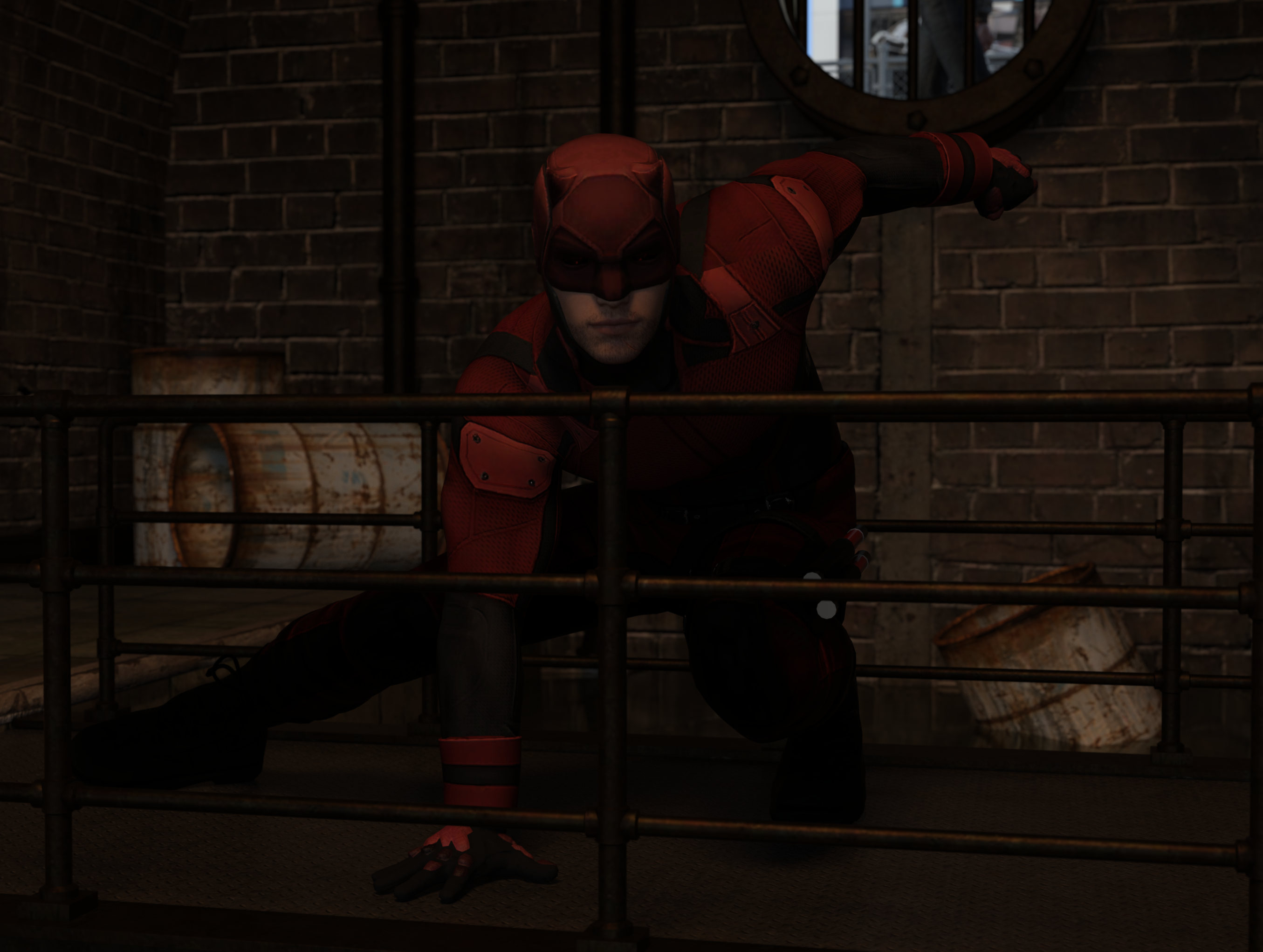 DareDevil in the Sewer (Netflix)