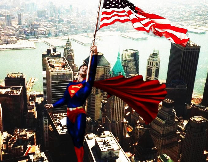 Superman Patriotic WTC