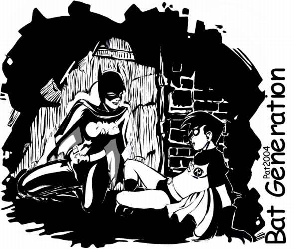 Batgirl & Robin