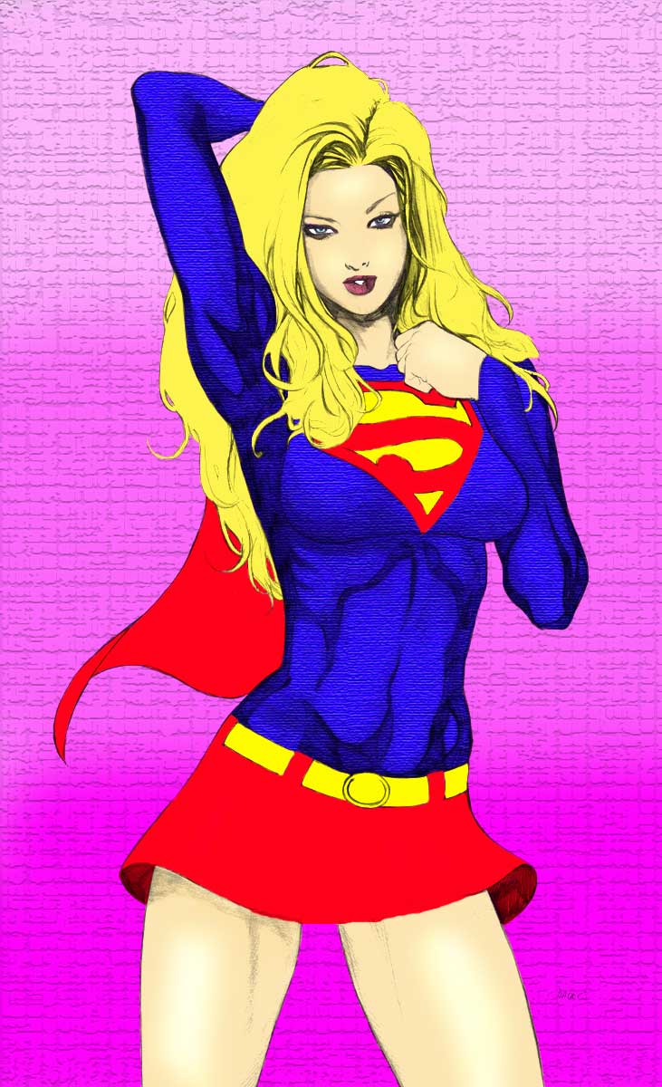 Supergirl by Shade colored by bhm1954