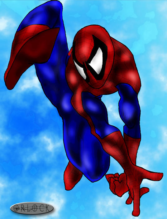 Spider-Man Mid Swing