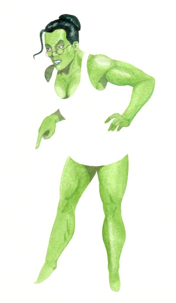 She-Hulk pinup