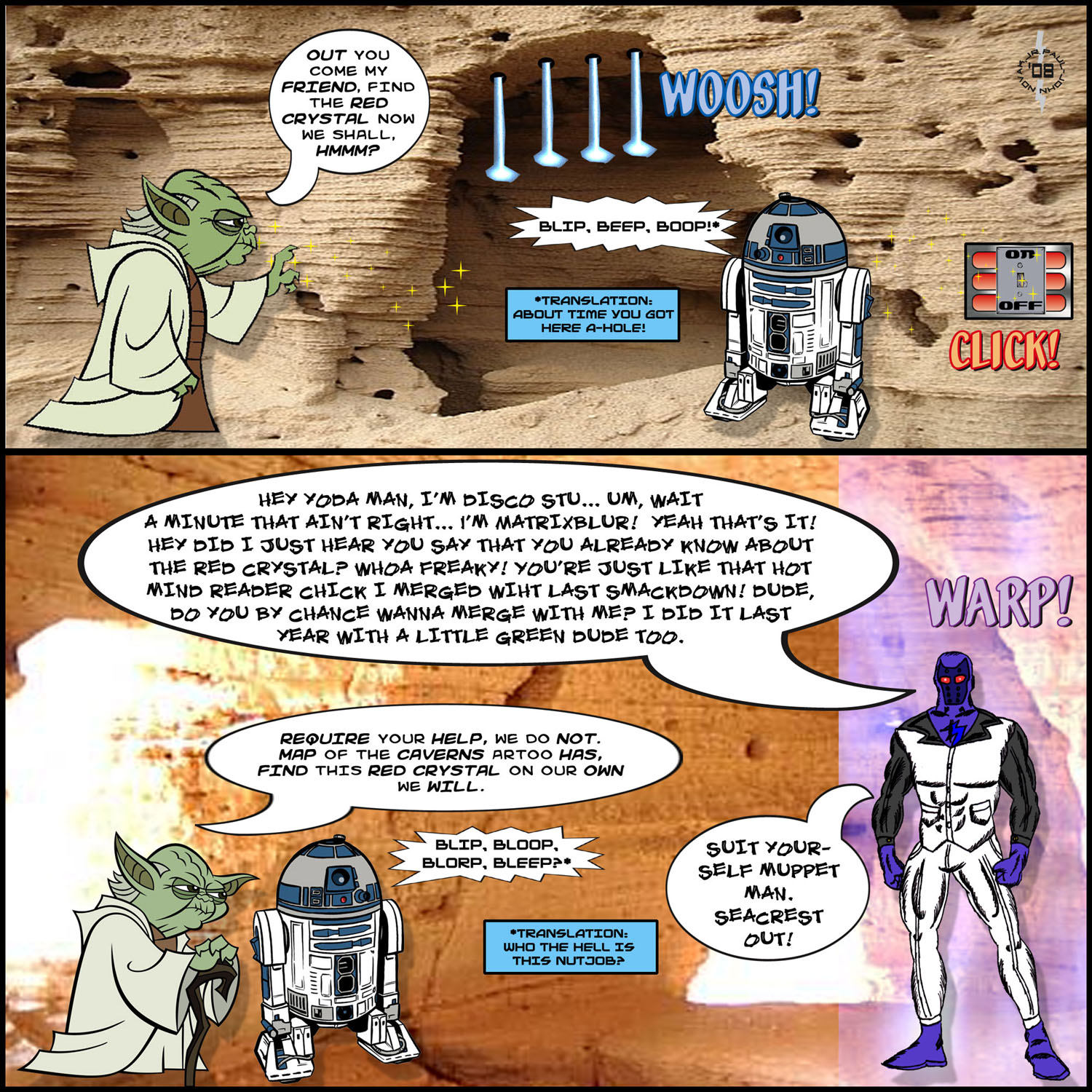 SD3: Round 3 - Yoda,  R2 and Blurry Oh My!
