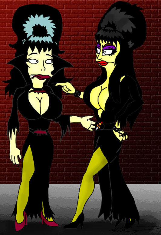 Elvira vs. Booberella.