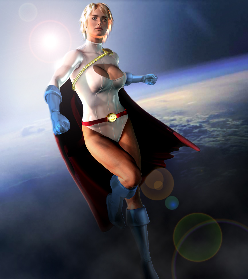 Powergirl - Hovering