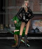 Green Arrow and Black Canary - All work and no play!!