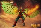 The legend of Dragoon - Arthur red dragon - birthday gift