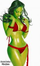 She-Hulk In red