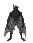 batman sketchbook #3: manbat