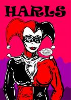 Harley Quinn- Masked and Lettered