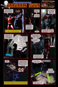 Unicorn Comics Assassin Wars Rd 3 - Bloodbath vs Cutter - Battle Pages Two