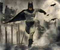 Batman in the dark night