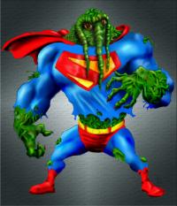 Super Man-Thing by Ker1 Colors by Tazman