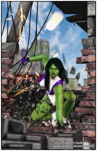 She-Hulk Smash!