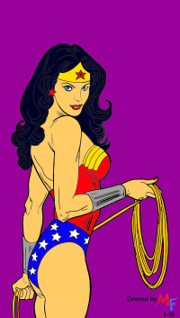 Wonder Woman by TULIO, colored by MF