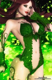 Poison Ivy Pin-up