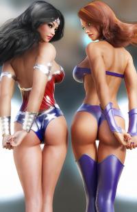 Wonder Woman and Starfire 2