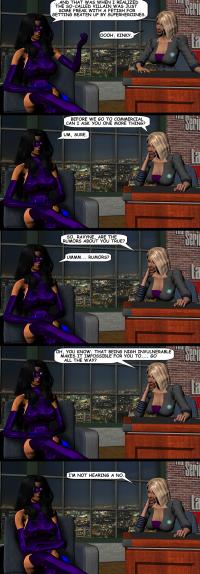 INTERVIEW WITH A SUPERHEROINE