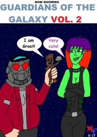 Fanboy and MJ go see Guardians of the Galaxy Vol. 2