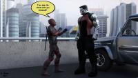 Deadpool VS Colossus