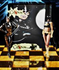 BATGIRL AND CATWOMAN