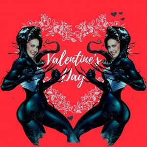 BAD Valentine: She-Venom Card