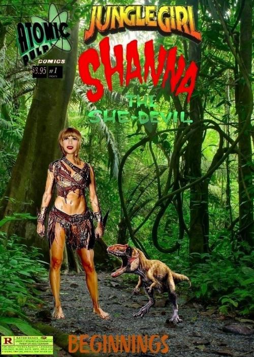Junglegirl Shanna The She Devil #1 Beginings