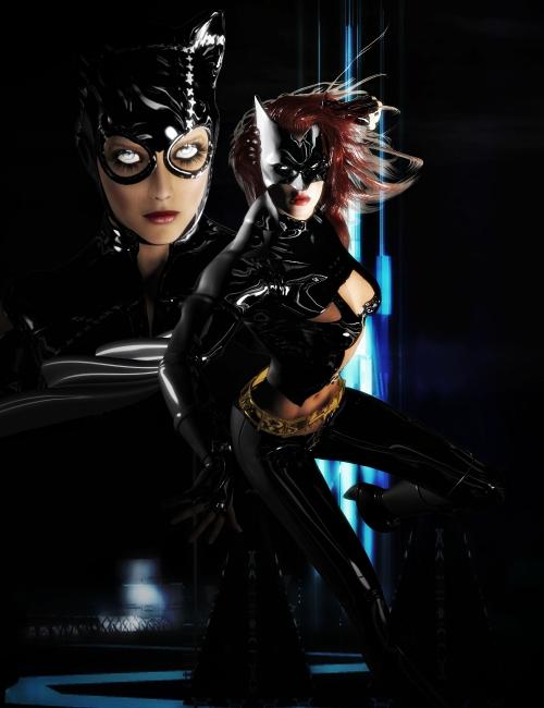 CATWOMAN AND BATWOMAN
