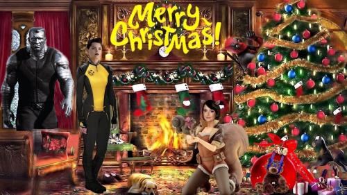 Merry Christmas from the X-Men Mansion