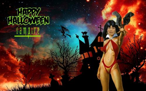 Happy Halloween Vampirella