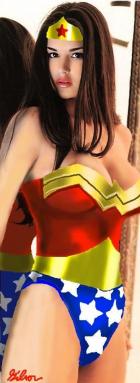 Tiffany Taylor as Wonder Woman