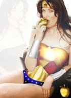 Lucy Lawless as Wonder Woman