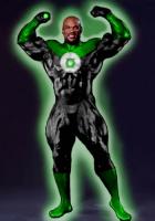 Green Latern Muscle Man